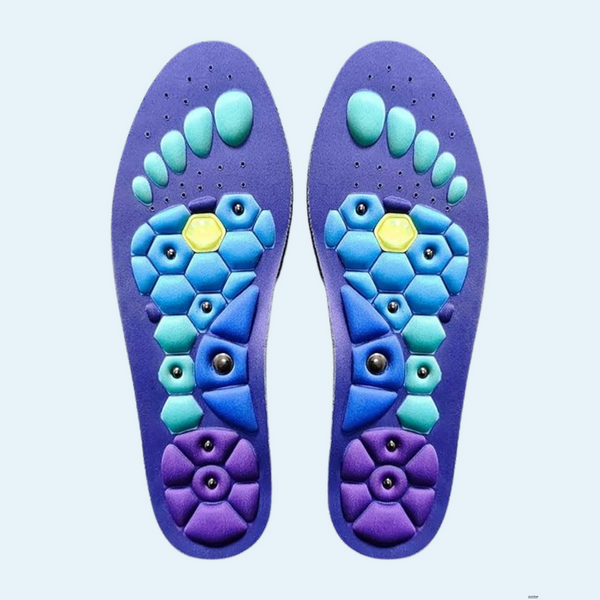 Advanced Magnetic Insoles - Reduce Pain by Stimulating Acupressure Points