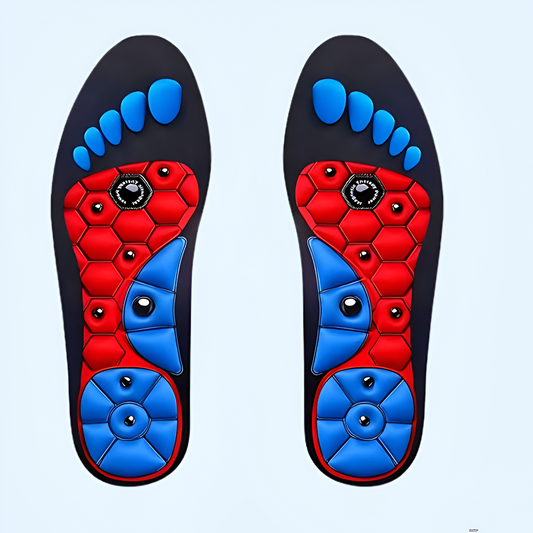 Advanced Magnetic Insoles - Reduce Pain by Stimulating Acupressure Points
