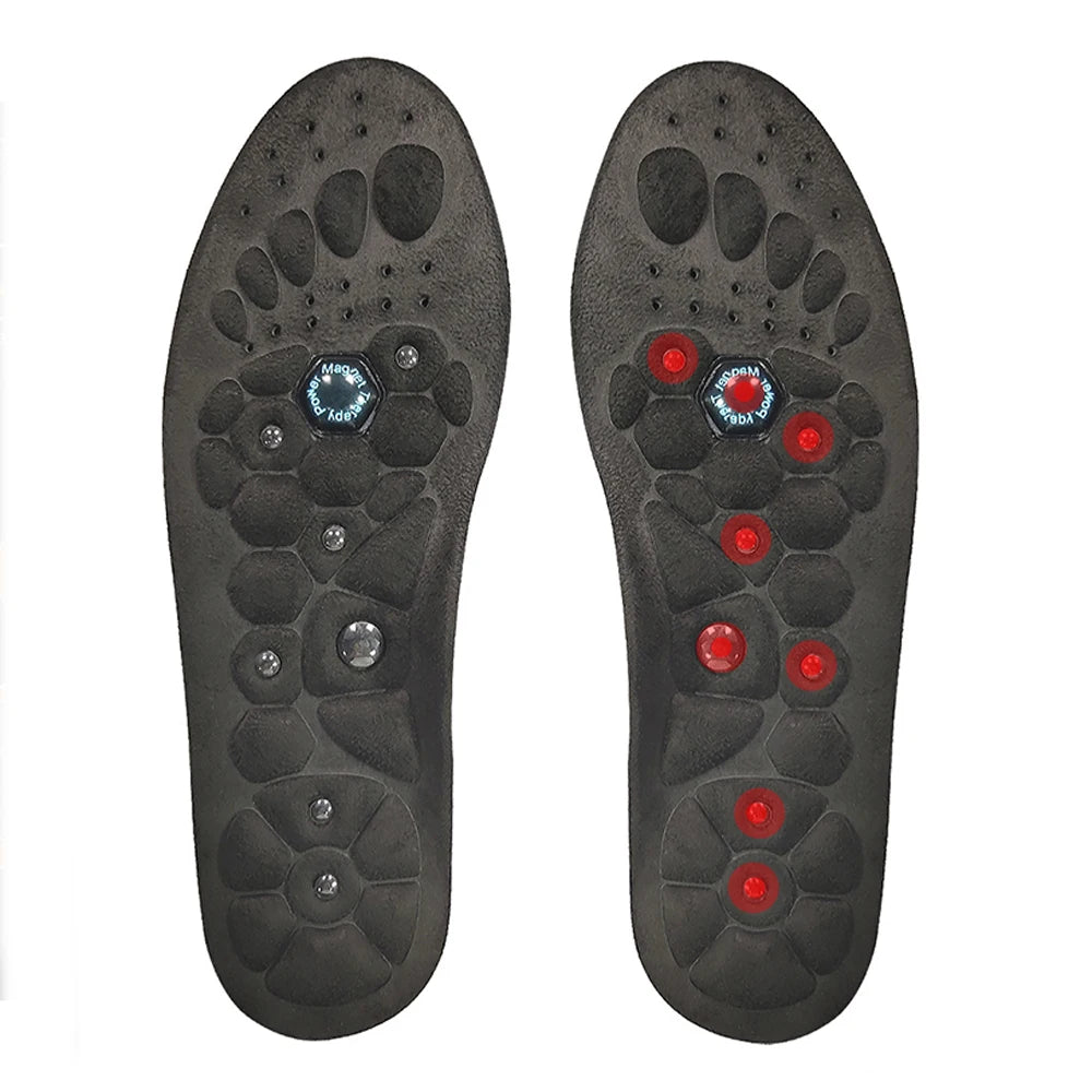 Therapy Sports Insoles Massage Medical Magnetic Foot Weight Loss Slimming Acupressure Insole Anti-Fatigue Health Care Shoe Pads
